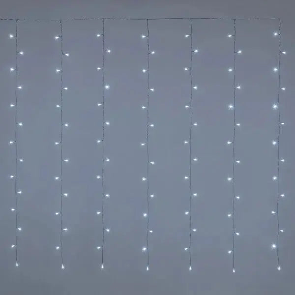 Tenda 182 led per uso esterno bianco Ornamenti natalizi LOTTI   