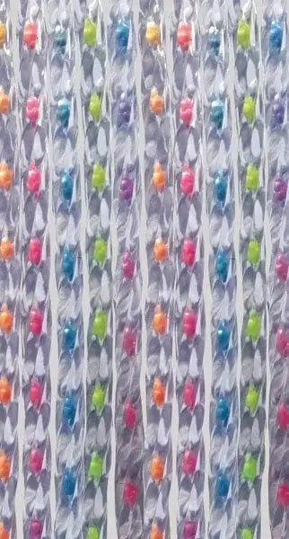 Tenda quadrifoglio 125x235 diversi colori Tende PLAST OK MULTICOLOR FLUO  