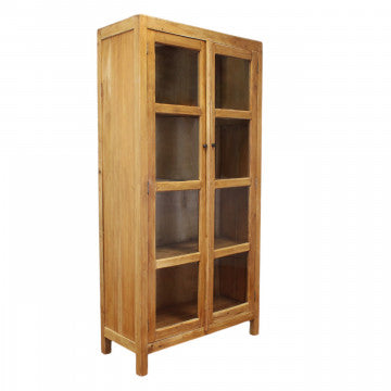 Mobile in legno di mogano, 100 cm lunghezza, 42 cm profondità, 195 cm altezza