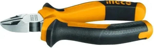 Tronchese 180mm Ingco con finitura nera in Cr-V e impugnatura ergonomica bicolore, ideale per tagli precisi in ambito ferramenta.