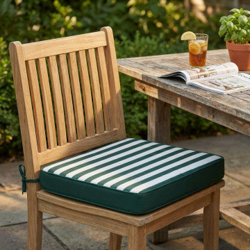 Cuscino seduta quadrato poliestere sfoderabile idrorepellente 39x39 cm
