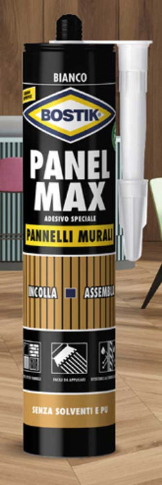 Bostik Panel Max colla cartuccia 425 gr per pannelli murali