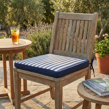 Cuscino seduta quadrato poliestere idrorepellente sfoderabile 39x39 cm