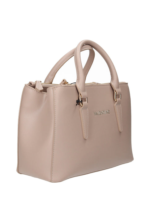 Borsa A Mano Zero In Ecopelle Valentino Bags Con Chiusura A Cerniera Centrale E Scomparti Interni 28x24x14 Cm