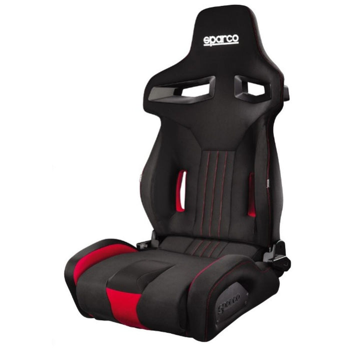 Sedile Racing Sparco R333 nero rosso frontale