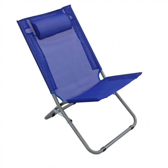 Lettino Prendisole Acciaio Textilene Verde Lime 76x50cm