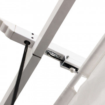 Gazebo struttura in alluminio e metallo telo poliestere 180 gr 3x4 m