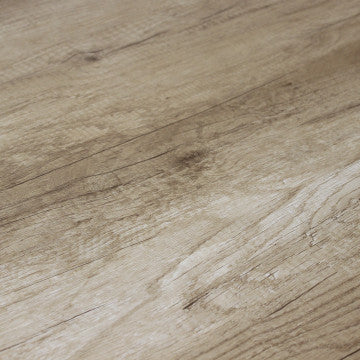Tavolo allungabile piano melamina con venature, struttura metallo, 160/200x90 cm