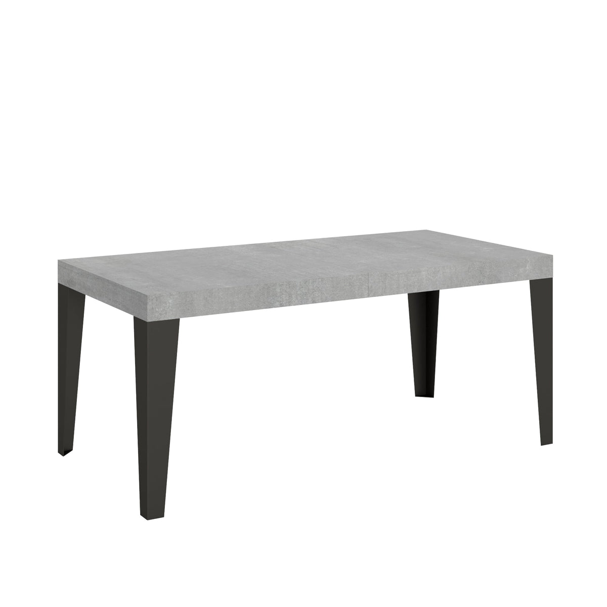 Itamoby Tavolo allungabile Flame con telaio e gambe antracite
