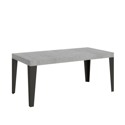 Itamoby Tavolo allungabile Flame con telaio e gambe antracite