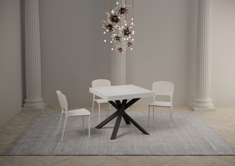 Itamoby Tavolo Allungabile Clerk 90 cm con Estensione Fino a 194 cm