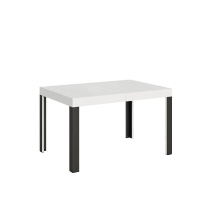 Itamoby Tavolo allungabile Linea P.90 con telaio in ferro Antracite