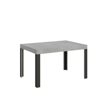 Itamoby Tavolo allungabile Linea P.90 con telaio in ferro Antracite