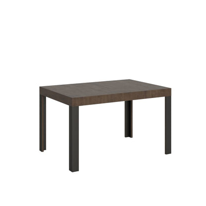Itamoby Tavolo allungabile Linea P.90 con telaio in ferro Antracite