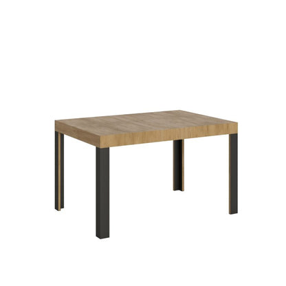 Itamoby Tavolo allungabile Linea P.90 con telaio in ferro Antracite
