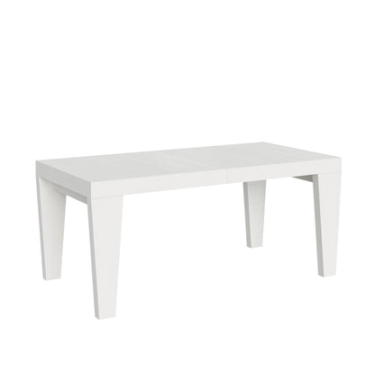 Tavolo allungabile Spimbo noce scuro, versione extra large. Perfetto per ambienti eleganti e cene numerose.