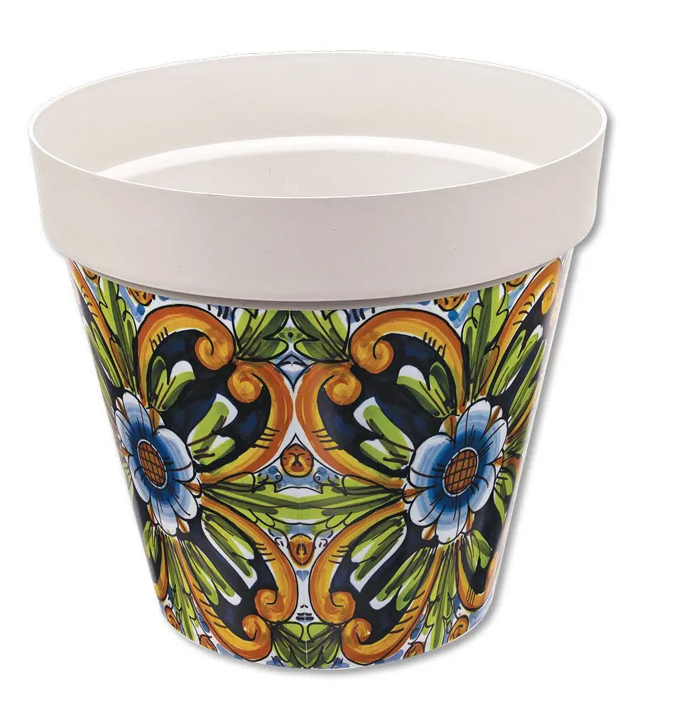 Vaso Sicilia grigio D.22 Versus Vasi e fioriere Hobby Shop Solution   