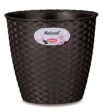 Vaso natural cm.19 diversi colori Vasi e fioriere STEFANPLAST   