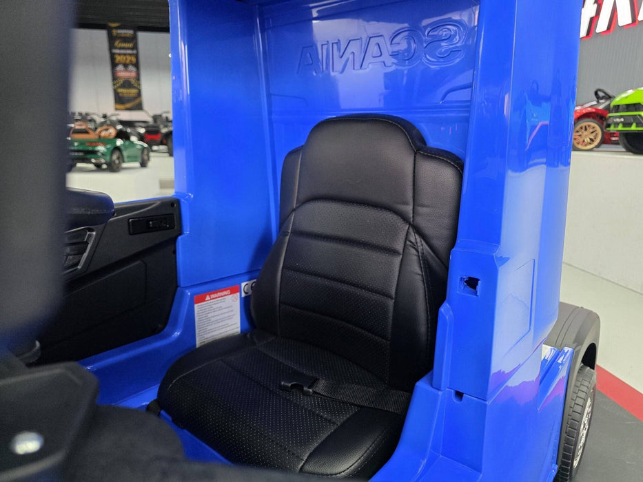 Camion Elettrico Scania per Bambini Scania 12 V – Blu