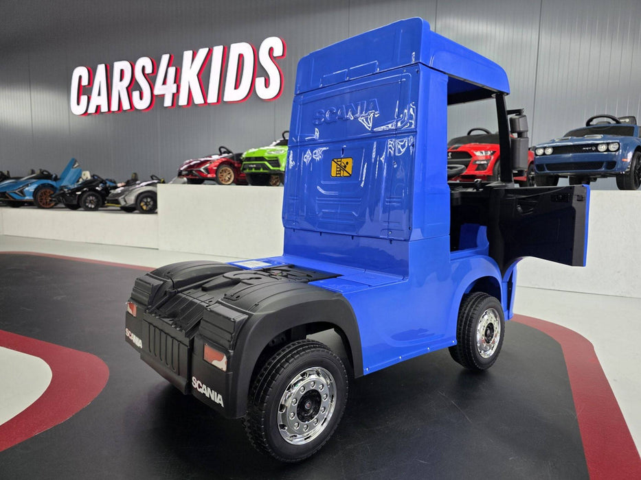 Camion Elettrico Scania per Bambini Scania 12 V – Blu