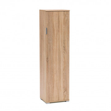 Portascope in truciolare bilaminato, 40x33x151 cm, colore marrone chiaro