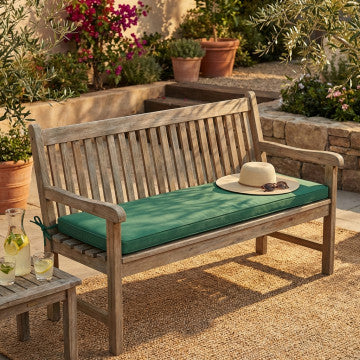Cuscino sfoderabile in poliestere 150x45 cm, altezza 4 cm