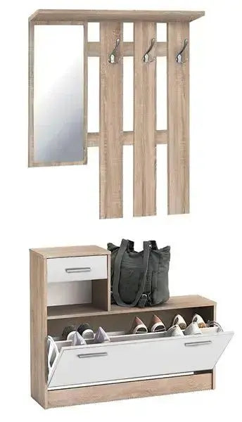 MOBILE INGRESSO SCARP.CANAD./WHITE Scarpiere e organizer per scarpe Store   
