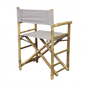 Regista in bamboo marrone 60x44x88 cm struttura in legno