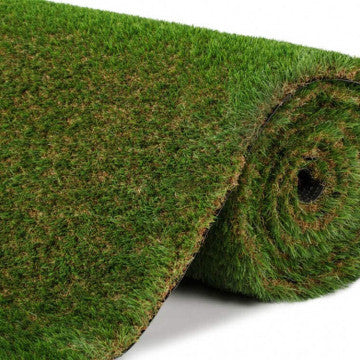 Tappeto sintetico in rotolo polipropilene altezza fili 3 cm 25x1 m