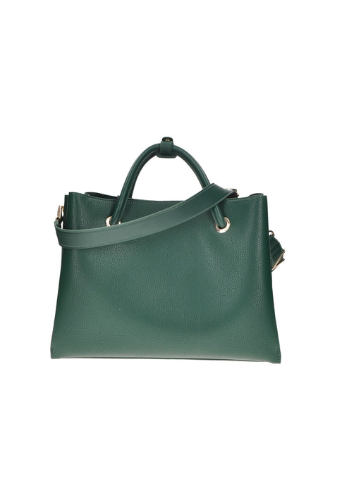 Shopping Alexia In Ecopelle Con Logo Minimal Sul Frontale Valentino Bags Misure 27x35x14 Cm Tracolla Rimovibile