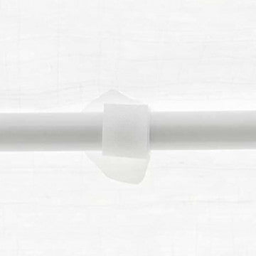 Dettaglio della copertura in tessuto poliestere bianco del gazebo, resistente e facile da montare