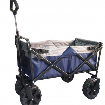 Carrello struttura acciaio tessuto oxford 600D grigio portata 80 kg