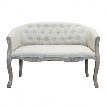 Divano elegante con capitonné in tessuto di lusso Divani Hobby Shop Solution   