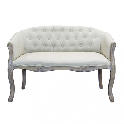 Divano elegante con capitonné in tessuto di lusso Divani Hobby Shop Solution   