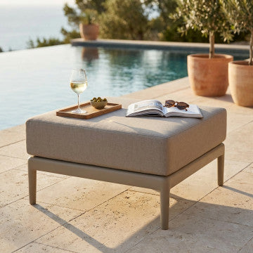 Seduta da salotto in polipropilene con cuscino 69x70x42 cm