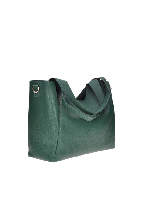 Valentino Bags Shopping Futura Borsa A Spalla In Ecopelle Con Chiusura A Cerniera E Due Tasche Interne 35x27x14 Cm