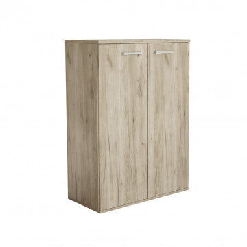Mobiletto 2 ante in truciolare bilaminato olmo, 71x36x83 cm