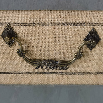 Mobiletto in legno con 4 cassetti, dimensioni 35x28x73 cm