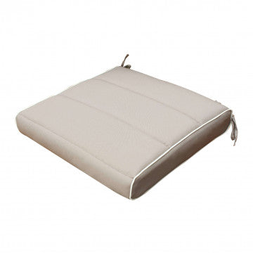 Cuscino seduta sfoderabile poliestere idrorepellente 40x40 cm spessore 8