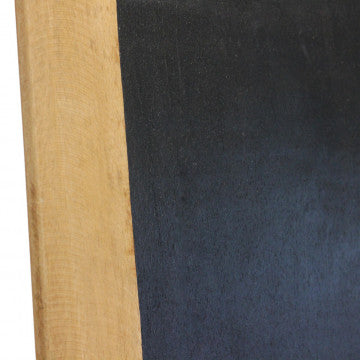 Lavagna in legno di mogano 50x10 cm con altezza regolabile 118-125 cm