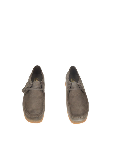 Polacchino Wallabee Evo In Camoscio Clarks Con Tomaia E Sottopiede OrthoLite Hybrid Imbottitura Personalizzabile