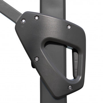 Maniglione per ombrellone in alluminio antracite 3x4 metri
