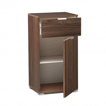 Mobiletto in truciolare bilaminato con 1 anta e 1 cassetto 45x38x85 cm
