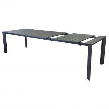 Tavolo alluminio verniciato struttura estendibile 165/215 x 85 cm
