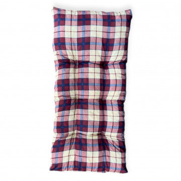 Cuscino poltrona relax cotone 100% con imbottitura spugna gomma piuma