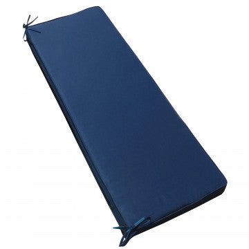 Cuscino sfoderabile idrorepellente in poliestere 150x45x4 cm