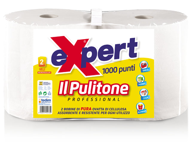 Rotoloni Carta 1000 Punti Coppia 2 Bobine
