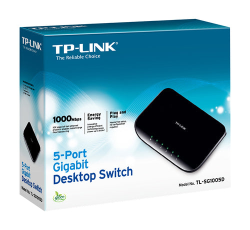 Switch Gigabit 5 Porte 10/100/1000 Mbps TP-Link