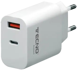 Caricabatterie Rapido USB Type-C 20W 3A Bianco