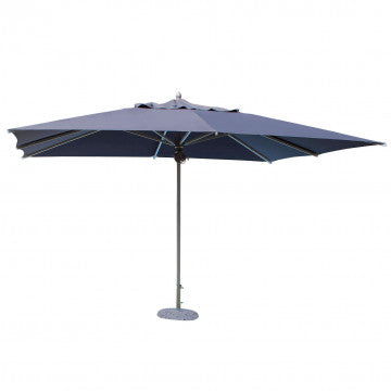 Ombrellone rettangolare 3x4 m telo poliestere 270 gr mantovana